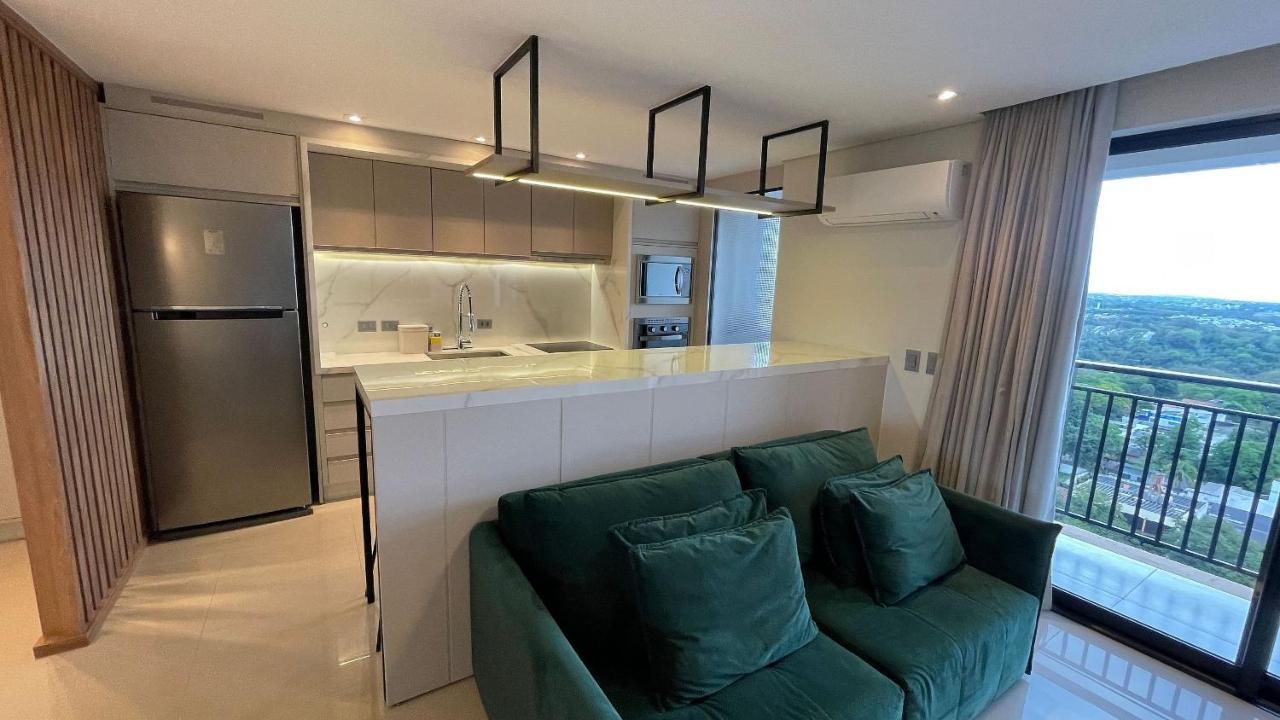 Apartmán Lindissimo Apt No Ultimo Andar No Centro De Foz Com Vista Incrivel Foz do Iguaçu Exteriér fotografie